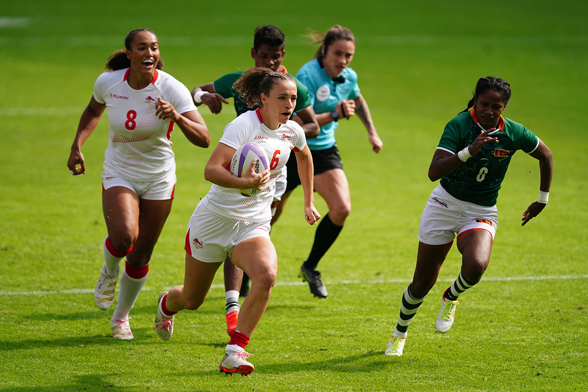 Womens Rugby Sevens British Women Earn European Sevens Gold And