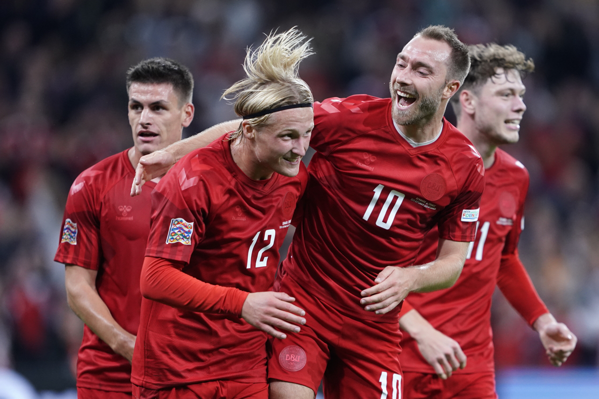 Denmark unveils World Cup kits as protest against Qatar