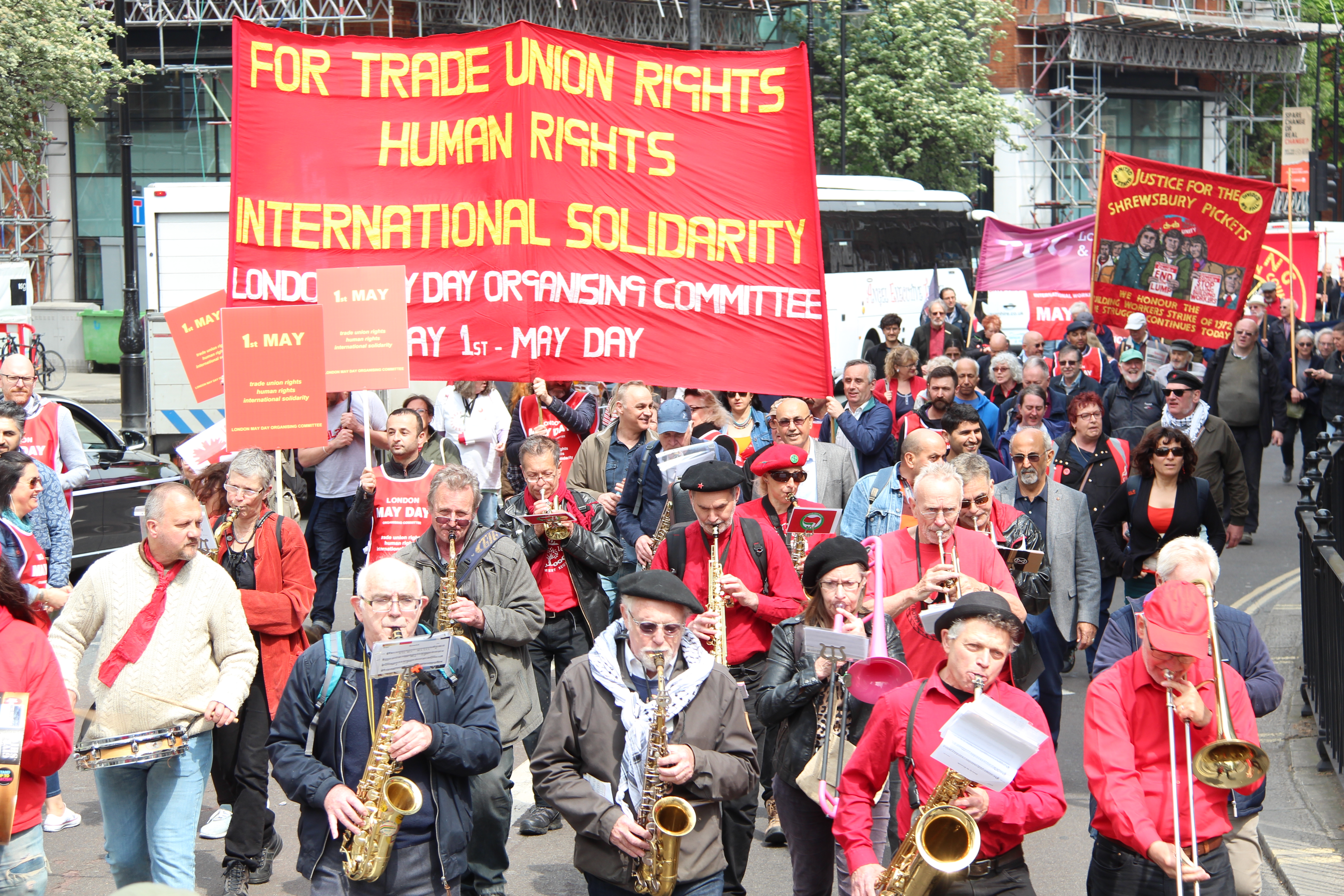 Thousands mark international workers’ day in London Morning Star