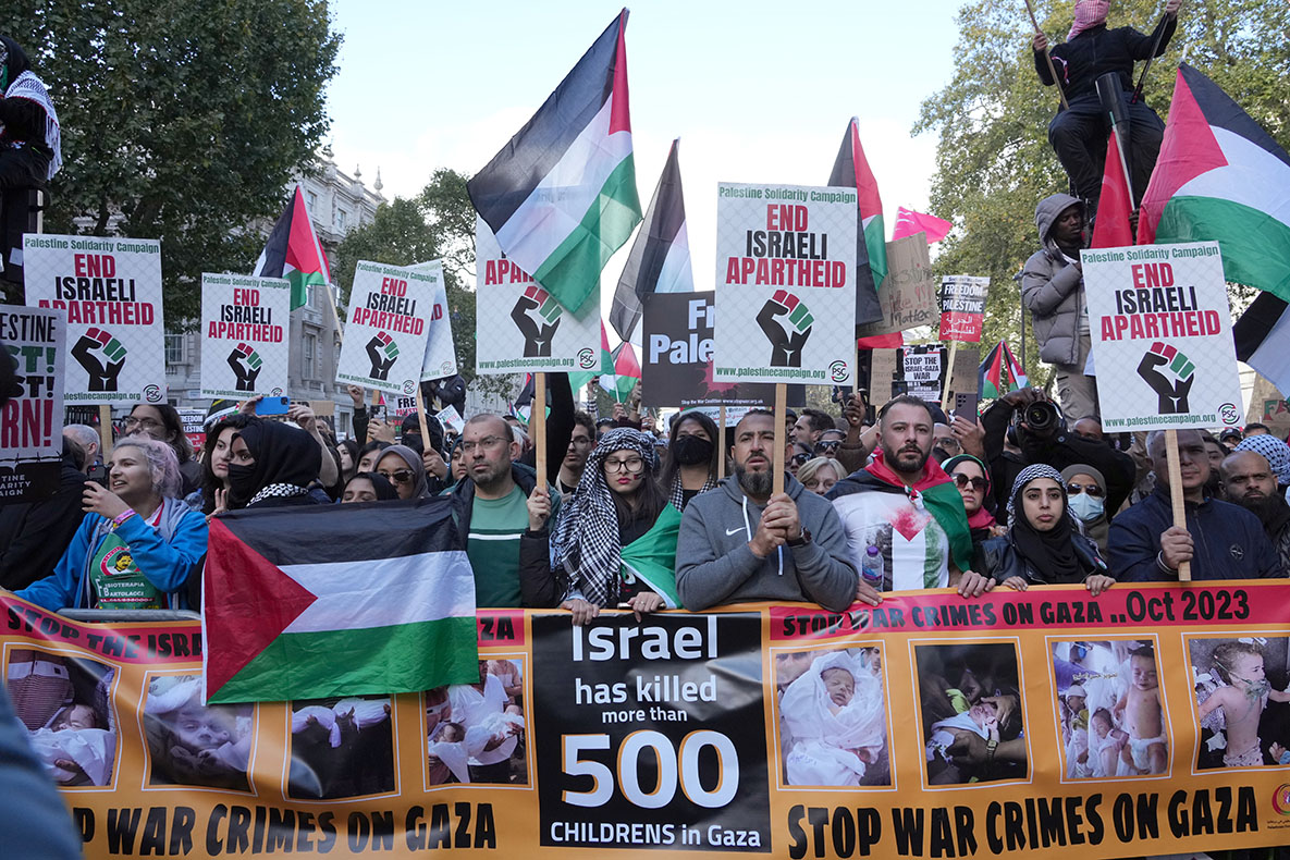 Editorial: Demonstrations For A Just Peace In Palestine Are Being ...