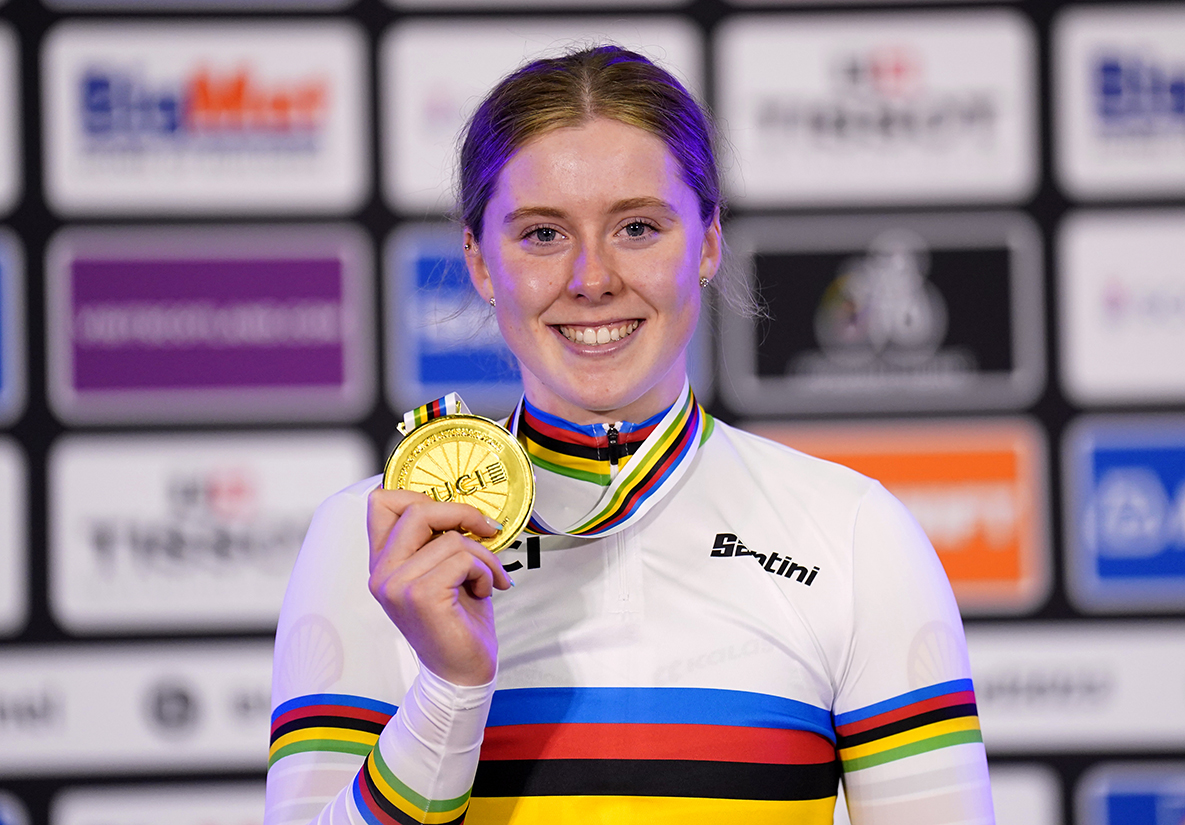 Women's Cycling Finucane in rainbow jersey as GB tackle Track Elite ...