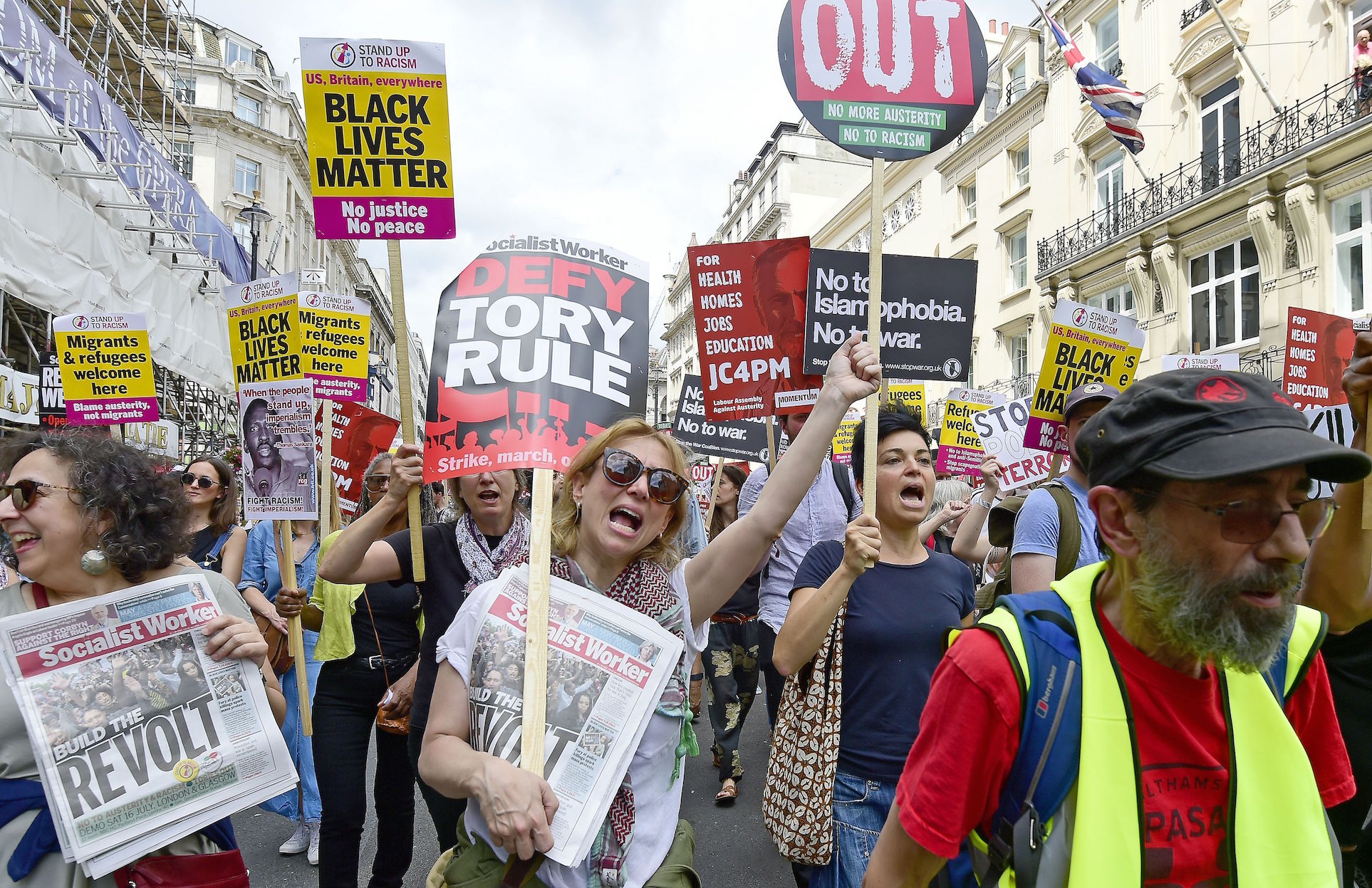 'Britain at breaking point,' People's Assembly warns on eve of ...