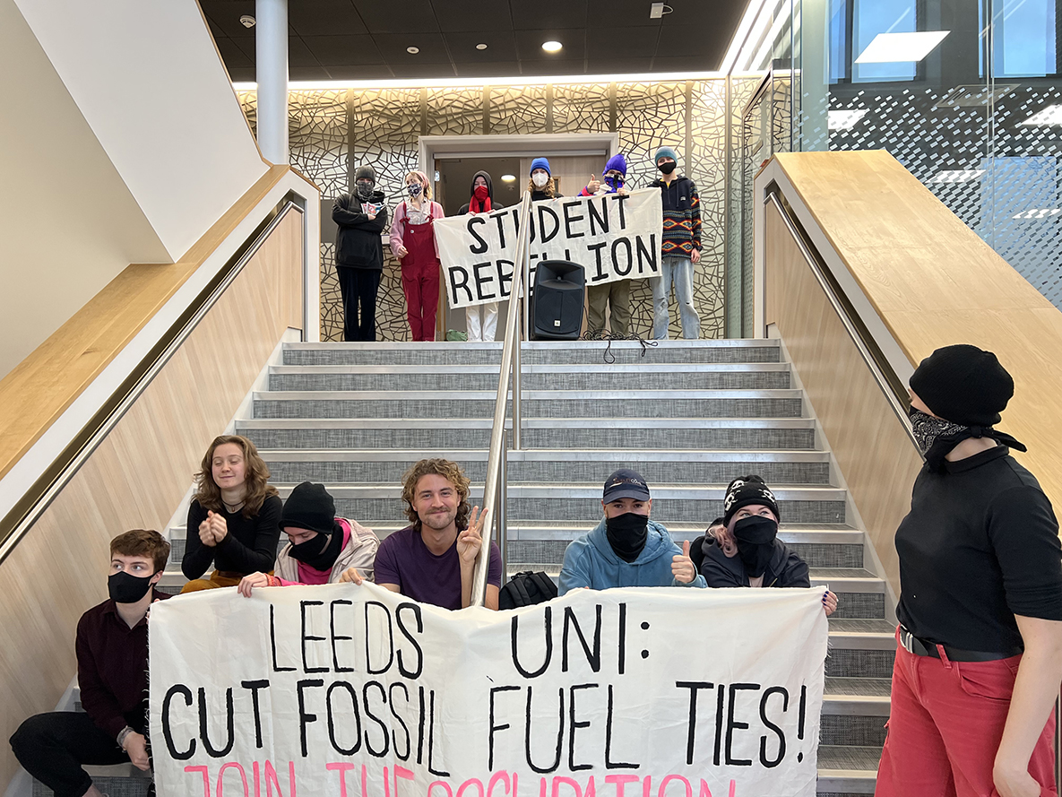 Students begin indefinite occupation at the University of Leeds in ...