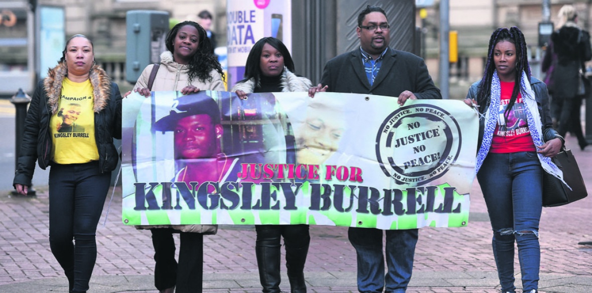 Police officer guilty of gross misconduct over Kingsley Burrell's ...