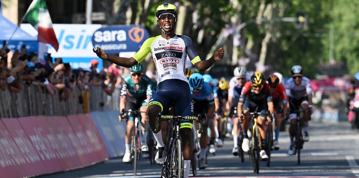 Men s Cycling Girmay makes history as first black African grand