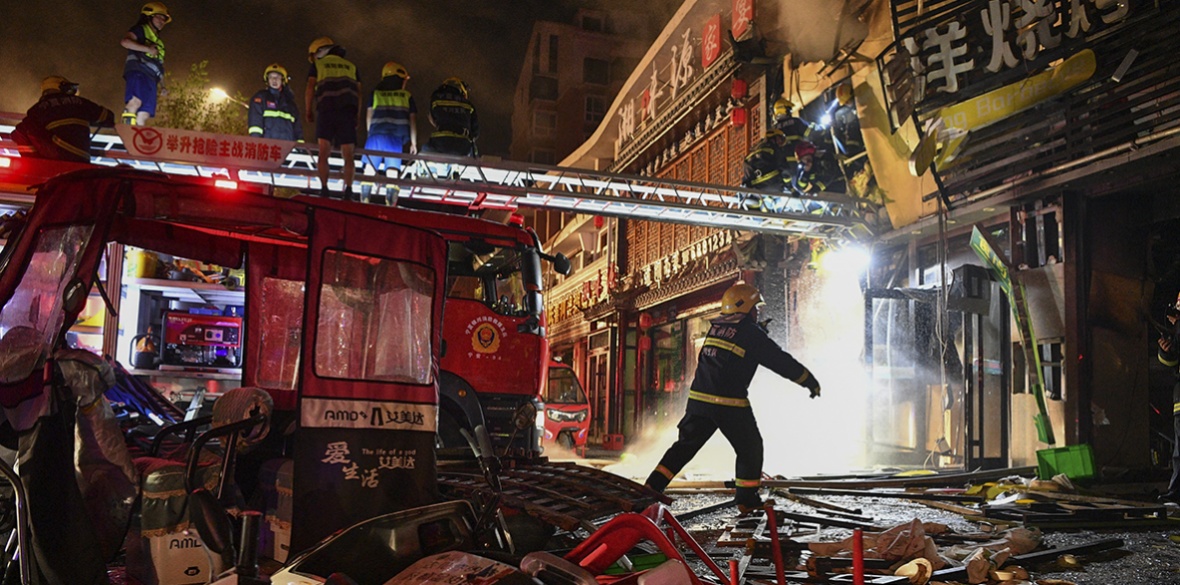 Nine Detained After Explosion At Chinese Barbecue Restaurant Kills 31 ...