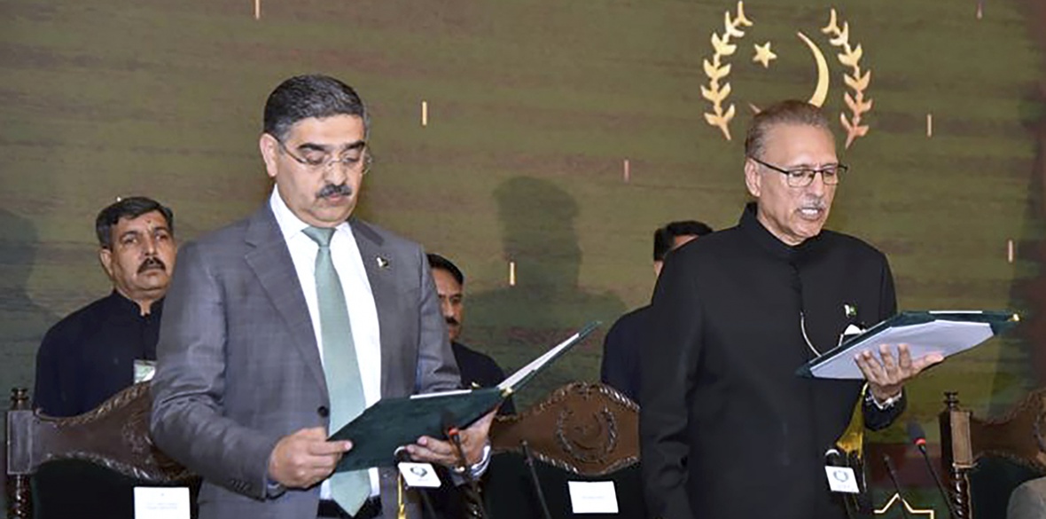 Former Senator Sworn In As Pakistan's Caretaker Prime Minister ...