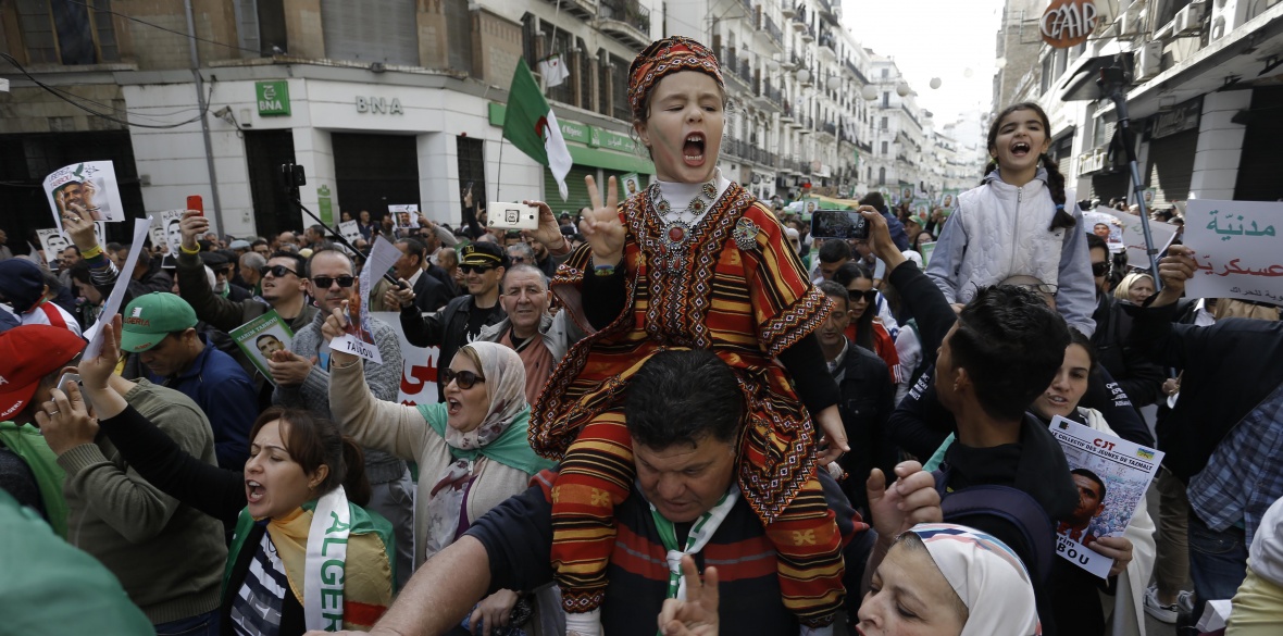 Algerian President Warns Protesters As They Mark One Year Anniversary ...