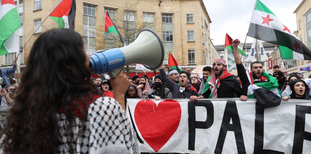 Augment aardolie Egypte Palestine campaigners joined by local sports club at Boycott Puma protest |  Morning Star