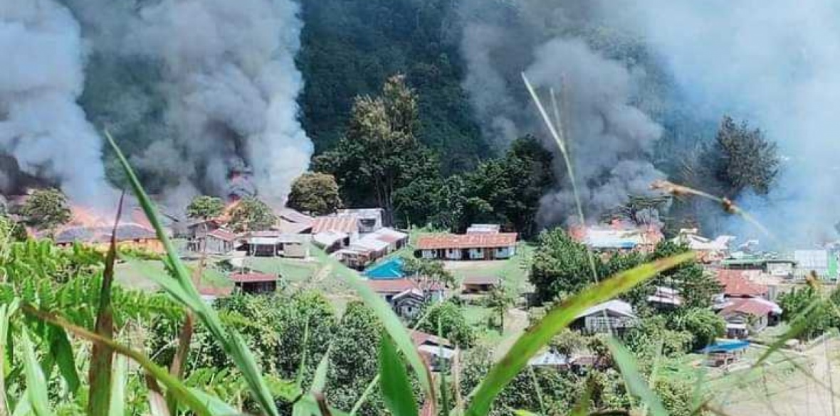 Indonesia accused of burning down school and hospital in West Papua ...