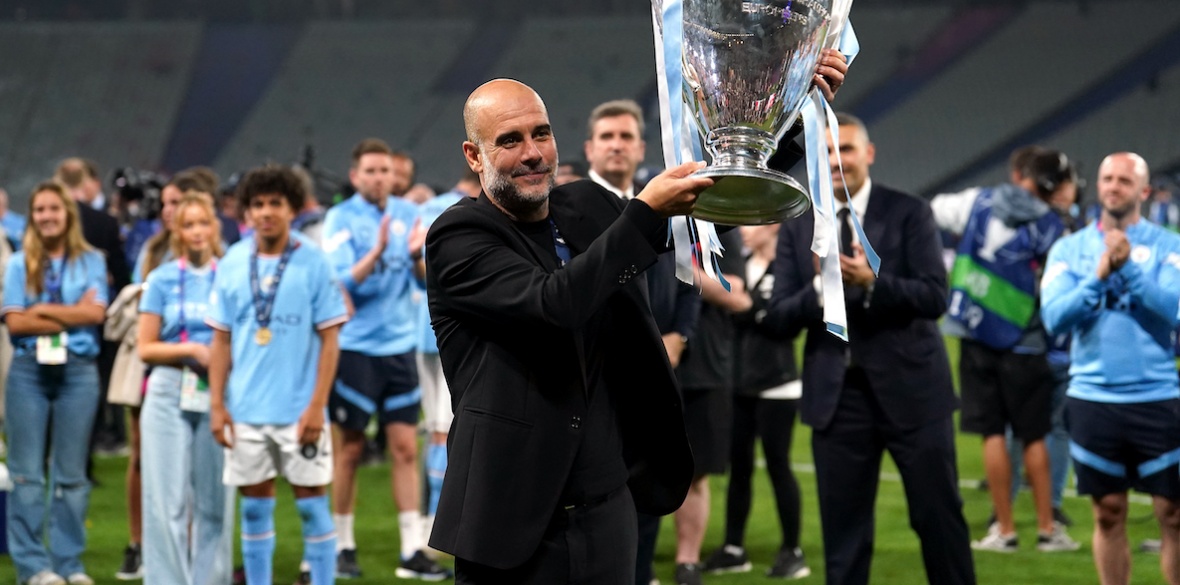 MANCHESTER CITY É CAMPEÃO DA CHAMPIONS LEAGUE COM PEP GUARDIOLA