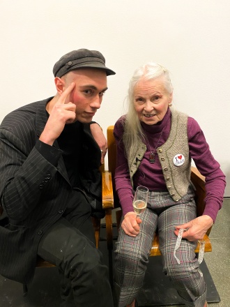 Miles Ellingham chats with Vivienne Westwood