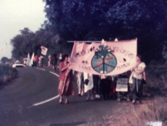 On the march in 1981