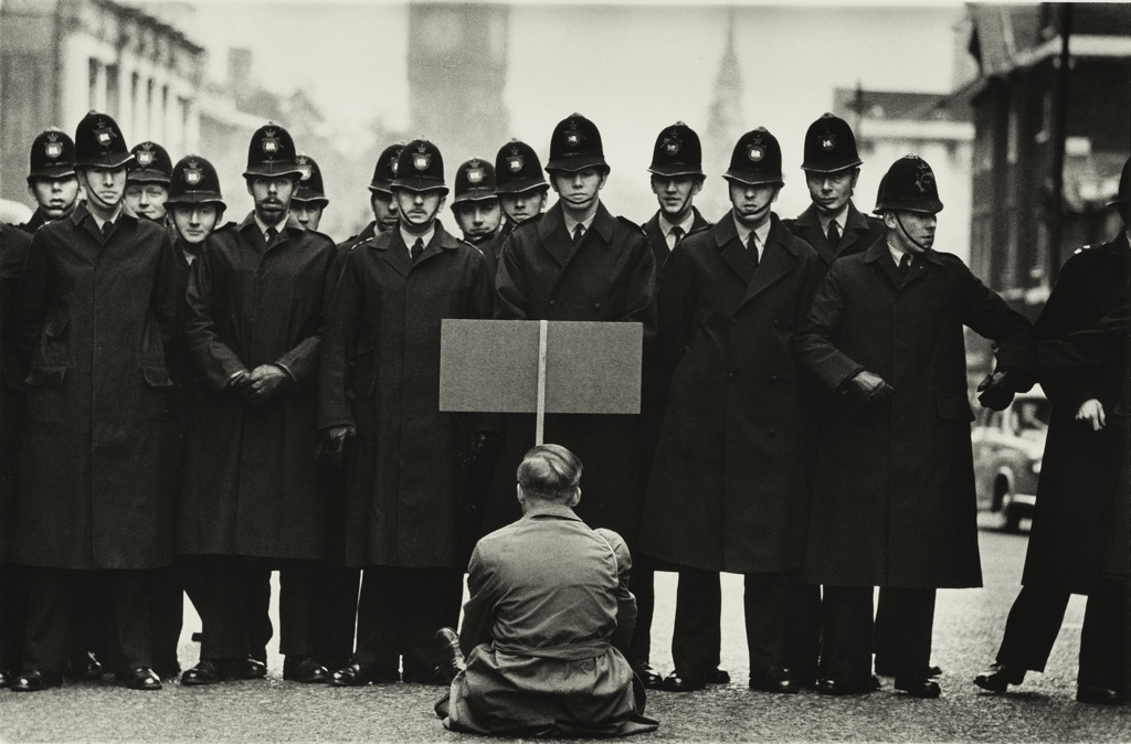 Protester, Cuban Missile Crisis, Whitehall, London 1962