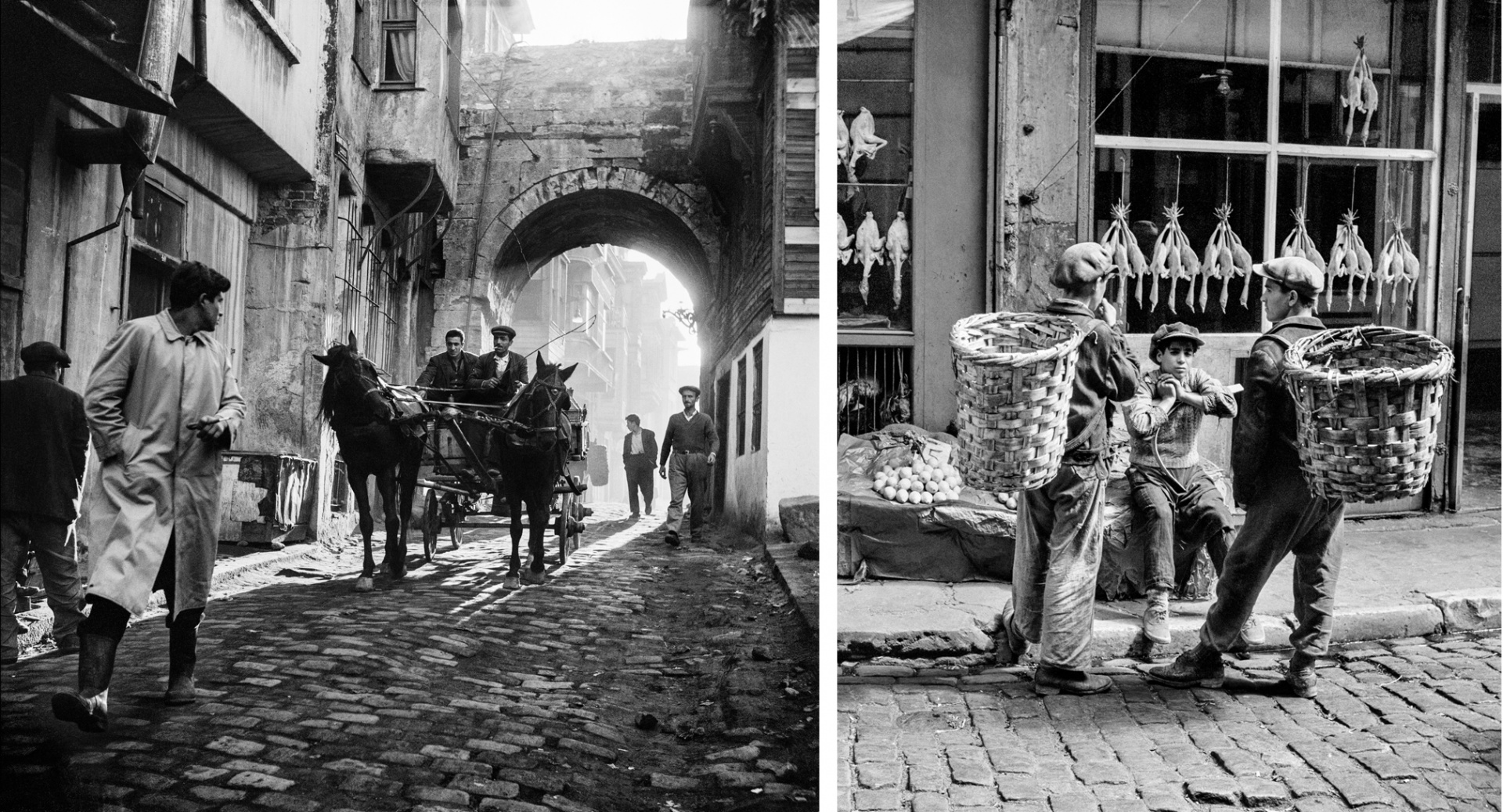 Sehzadebasi, 1958 and Beyoglu, 1954