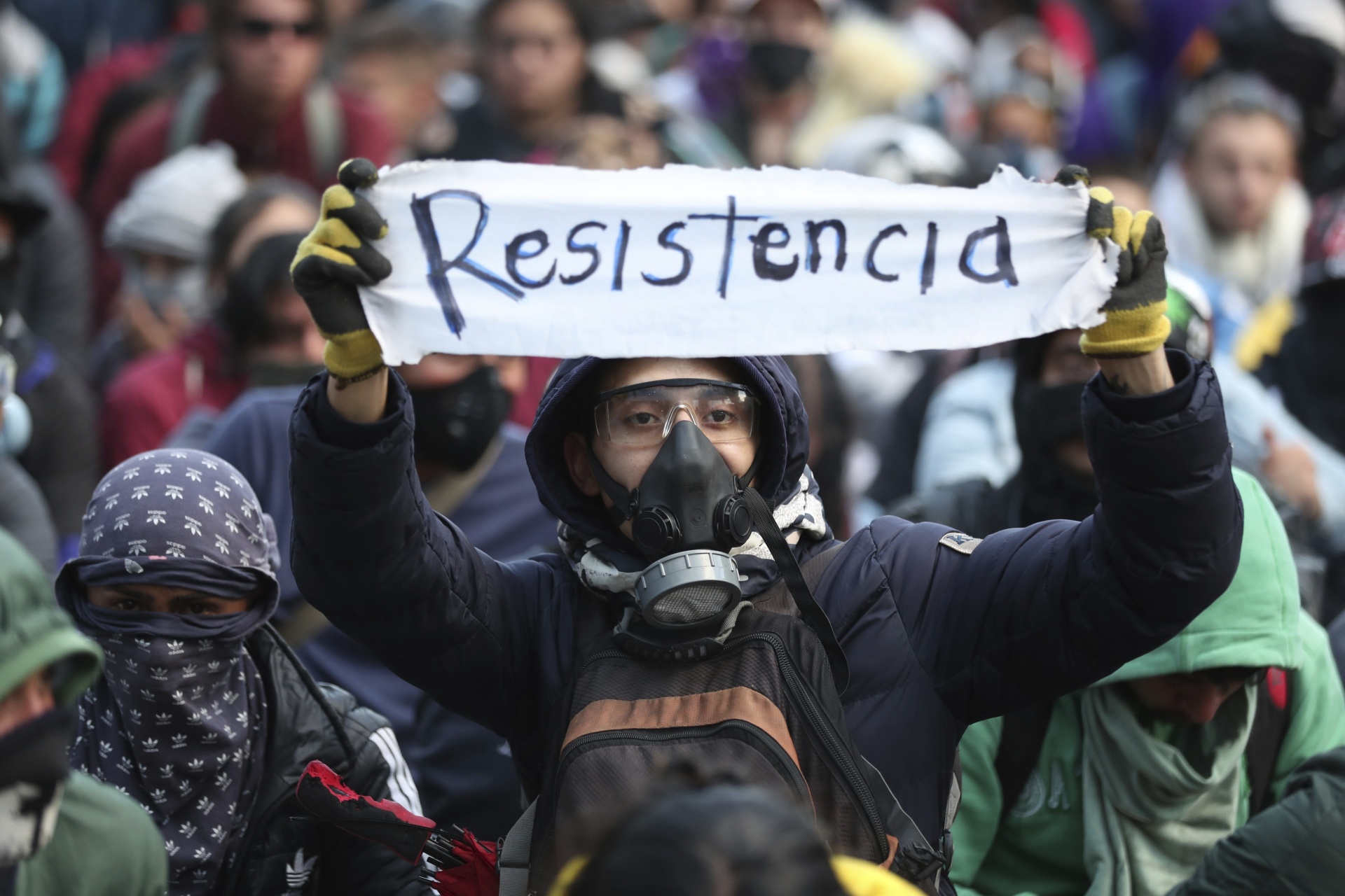In 2019 huge protests against neoliberlaism rocked Colombia 