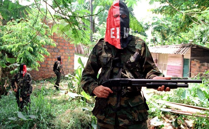 The Marxist rebel group ELN make it hard for Colombia to attack Venezuela along the border region where the rebels have a concentration of bases and activity