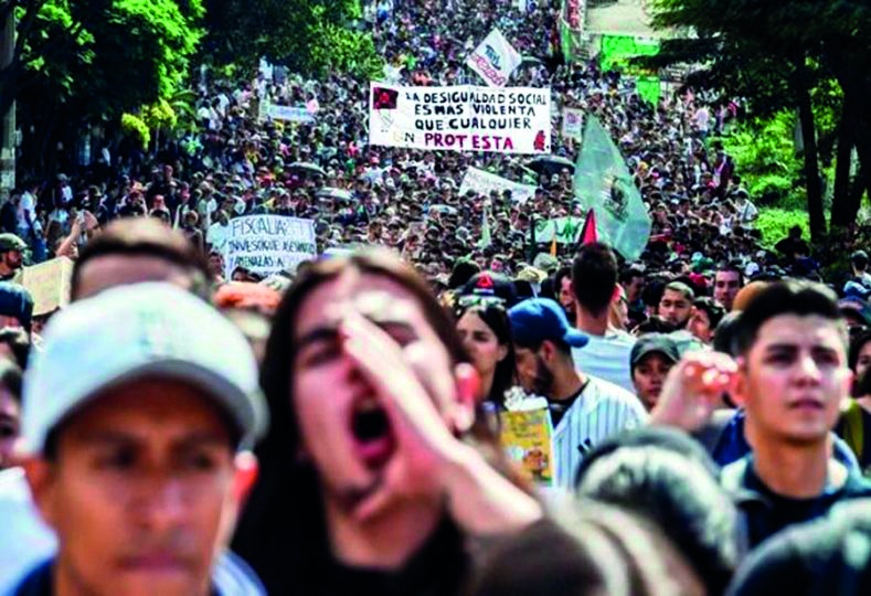 Huge protests against neoliberalism have rocked Colombia since 2019