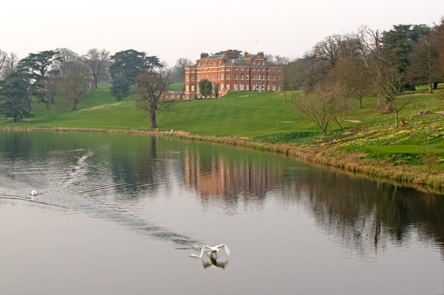 The Broadwater and Brocket Hall - home of fraudster the 3rd Baron Brocket
