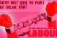 A Labour poster, 1945