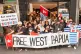 A Free West Papua Protest in the Melbourne, 2012