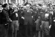 Italian fascist leader Benito Mussolini and the Quadrumviri 