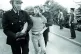 Police snatch a picketing miner, Orgreave coking plant June 