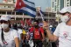 STILL RESISTING: Thousands of government supporters attend a