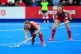 Giselle Ansley scores against the United States