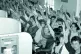A show of hands by 187 female sewing machinists at the Ford 