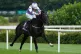 Green Impact ridden by Shane Foley on their way to winning the Frank Conroy Irish EBF Maiden at Leopardstown Racecourse, Dublin, July 25, 2024