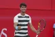 Carlos Alcaraz of Spain celebrates as he defeats Jiri Lehecka of the Czech Republic, and wins the men's singles final of the Queens Club tennis championships in London