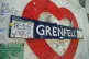 The Grenfell Memorial Wall in west London