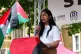 Zarah Sultana speaking after a march organised by the Palestine Solidarity Campaign, from Russell Square to Whitehall in central London. Picture date: Saturday June 21, 2025
