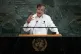 President of Colombia Gustavo Petro Urrego addresses the 80th session of the United Nations General Assembly, September 23, 2025, at U.N. headquarters