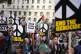 Campaigners from the Palestine Solidarity Campaign take part in a protest outside Downing Street, London, to oppose the visit of Israeli President Isaac Herzog, September 9, 2025