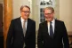 Prime Minister Sir Keir Starmer (right) and then British ambassador to the United States Lord Peter Mandelson during a welcome reception at the ambassador's residence in Washington, DC, February 27, 2025
