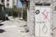 SUMMARY EVICTIONS: A house door is seen marked with 
