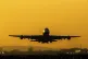 A plane taking off from Heathrow Airport