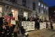 London Renters Union protest outside Hackney Council