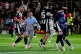 Grimsby Town's goalkeeper Christy Pym (right) is congratulated by his teammates after they win the penalty shoot out during the League Cup second round match at Hill Blundell Park, Grimsby, August 27, 2025