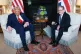 Prime Minister Sir Keir Starmer and US President Donald Trump during a bilateral meeting at Chequers, near Aylesbury in Buckinghamshire, on day two of Trump's second state visit to Britain, September 18, 2025