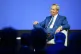 Reform UK leader Nigel Farage at Blockworks' Digital Asset Summit: London, at Old Billingsgate in central London, October 13, 2025