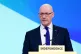 First Minister of Scotland John Swinney, delivers his speech at the SNP annual conference at the Event Complex Aberdeen, October 15, 2025