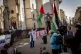 Protesters take part in a rally outside the Royal Courts of Justice, London, where Al-Haq, a Palestinian human rights organisation, is appealing the High Court ruling on their legal challenge against the Department for Business and Trade over several decisions, including not to suspend licences to export parts for F-35 jets amid other suspensions. Picture date: Thursday October 9, 2025