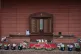 Floral tributes left by the Hillsborough Memorial at Anfield, Liverpool, on the 36th anniversary of the Hillsborough disaster, November 2, 2025