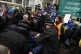 Police remove a campaigner taking part in a Defend Our Juries protest in support of Palestine Action outside the Home Office, London, November 24, 2025