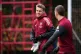 Arsenal's Martin Odegaard during a training session at the Sobha Realty Training Centre, London Colney, November 25, 2025