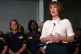 Chancellor of the Exchequer Rachel Reeves speaks to nurses and members of the media during a visit to the University College London Hospital after she delivered her Budget, November 26, 2025