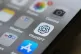Chat GPT app icon is seen on a smartphone screen